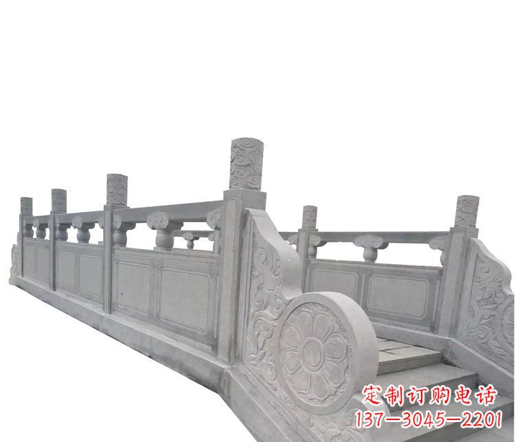 漳州中领雕塑精美的大理石栏板石雕