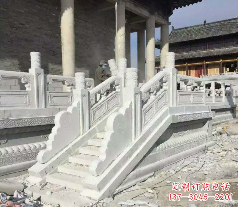 漳州大理石栏板石雕,精美绝伦,让建筑锦上添花