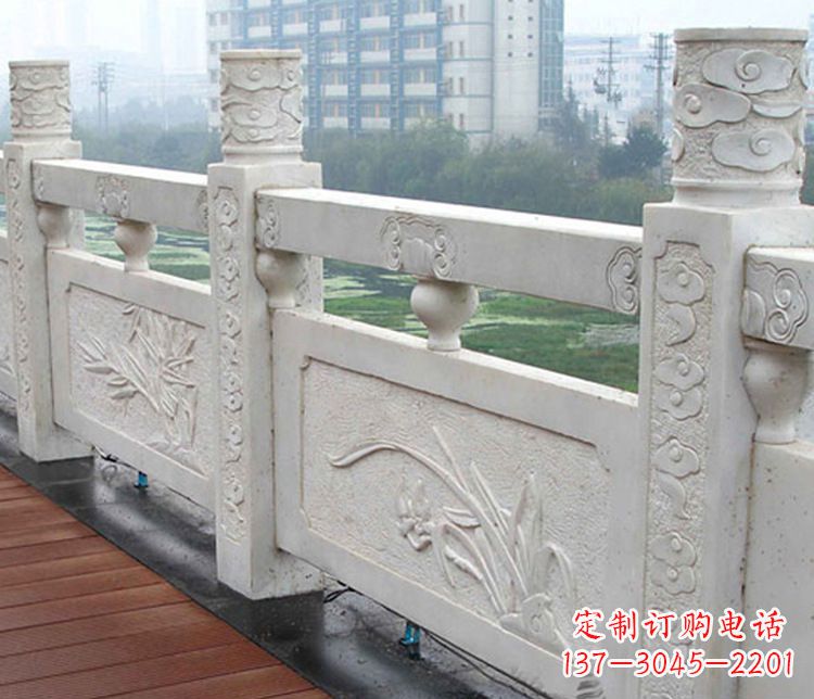 漳州精巧雕刻，优质大理石栏板石雕
