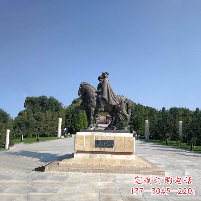 漳州王昭君雕塑,象征传承君臣之义