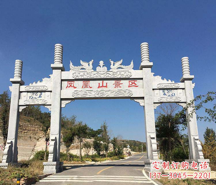 漳州中领雕塑:高质量牌坊石雕