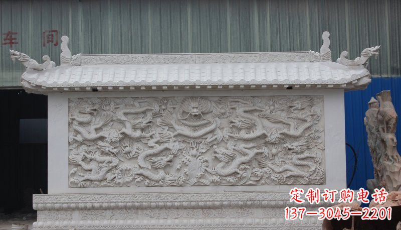 漳州九龙壁石雕