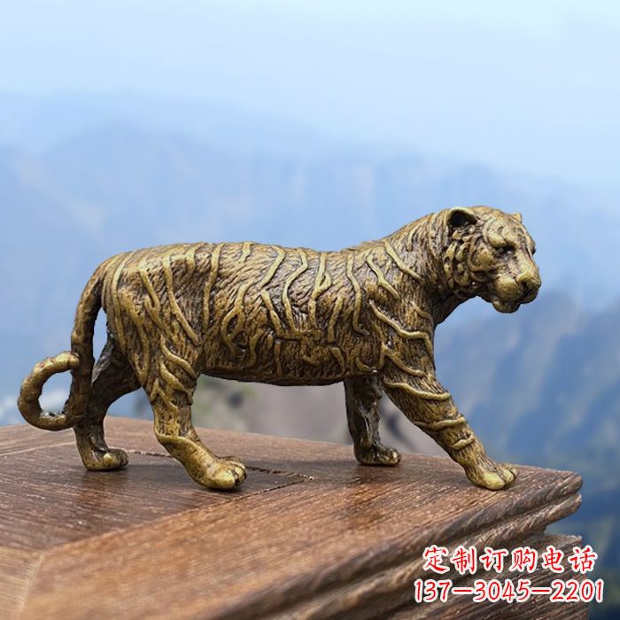 漳州中领雕塑推出的复古铜老虎雕塑，为您带来古…