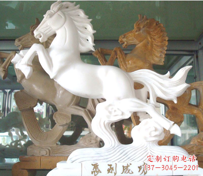 漳州马到成功景观石雕