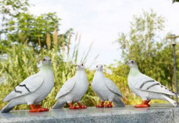 漳州中领雕塑-象征和平的标志之鸽
