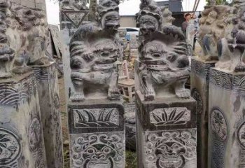 漳州中领雕塑——历久弥新的拴马桩雕塑