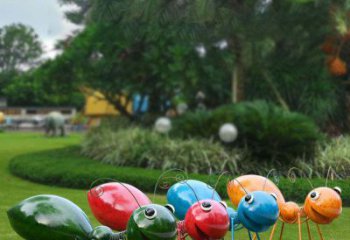 漳州迷人的彩色蚂蚁雕塑，精美装饰你的家园