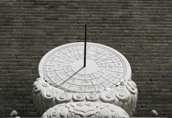 漳州花岗岩古代计时器日晷雕塑