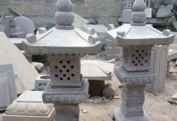 漳州酒店级镂空石灯雕塑