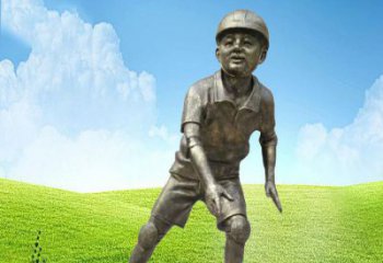 漳州领雕塑：儿童公园里的铜雕精灵
