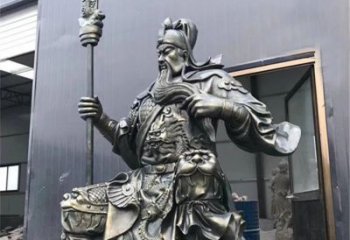 漳州高雅典雅的关公铜雕