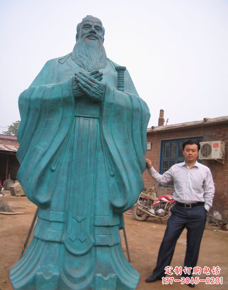 漳州来自中国历史的经典孔子雕塑