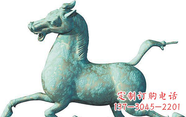 漳州青铜马踏飞燕雕塑 (2)