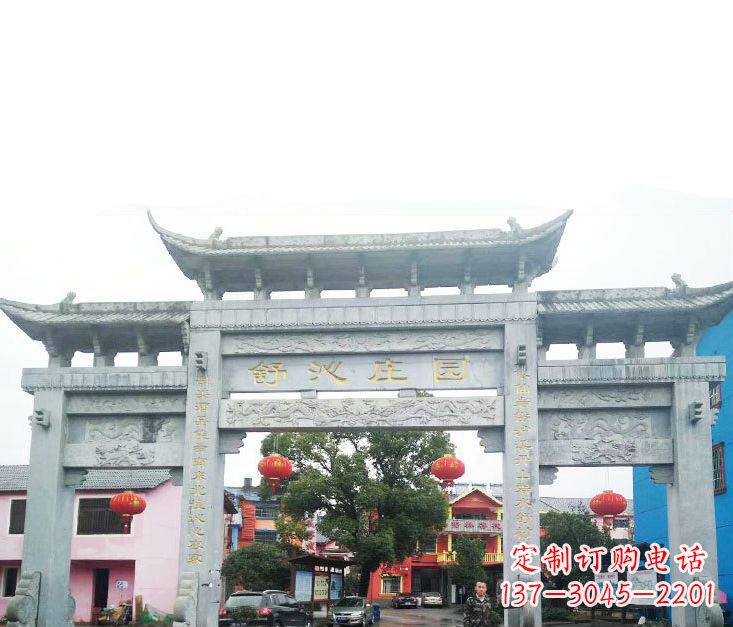 漳州石牌坊雕塑——见证时刻的美好记忆