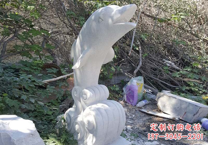 漳州海豚雕塑：悠闲无比的精灵