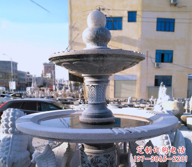 漳州雕塑虎头喷泉，激发您的想象力