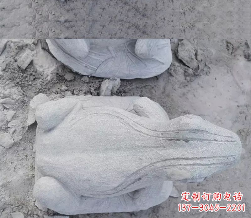 漳州石雕青蛙雕塑