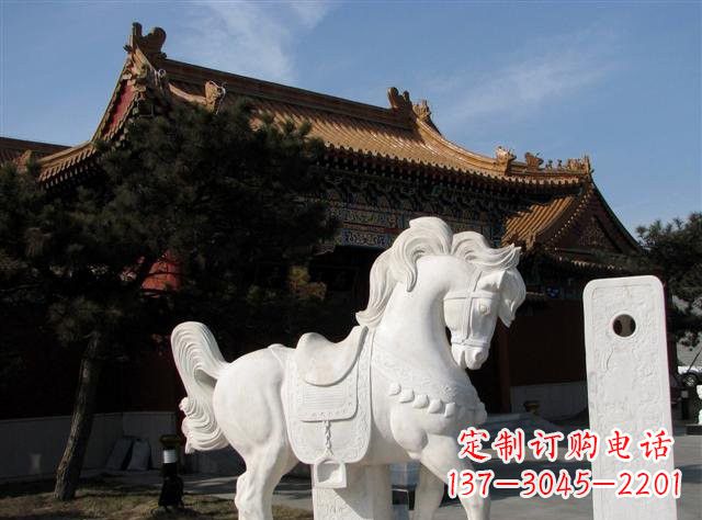 漳州石雕小马