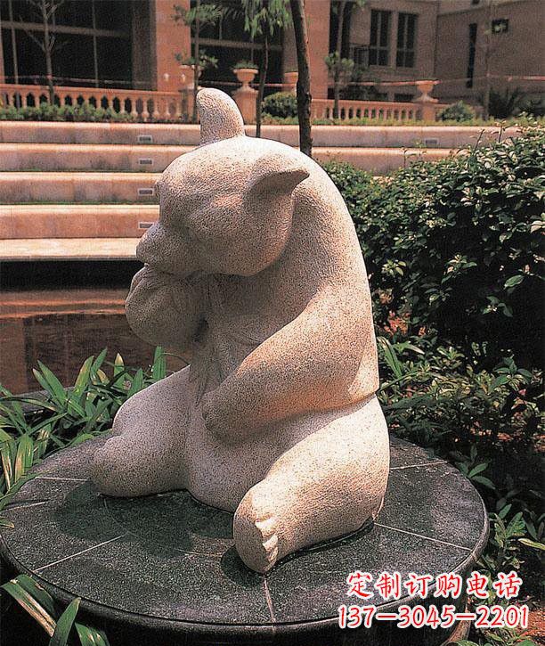 漳州石雕熊猫