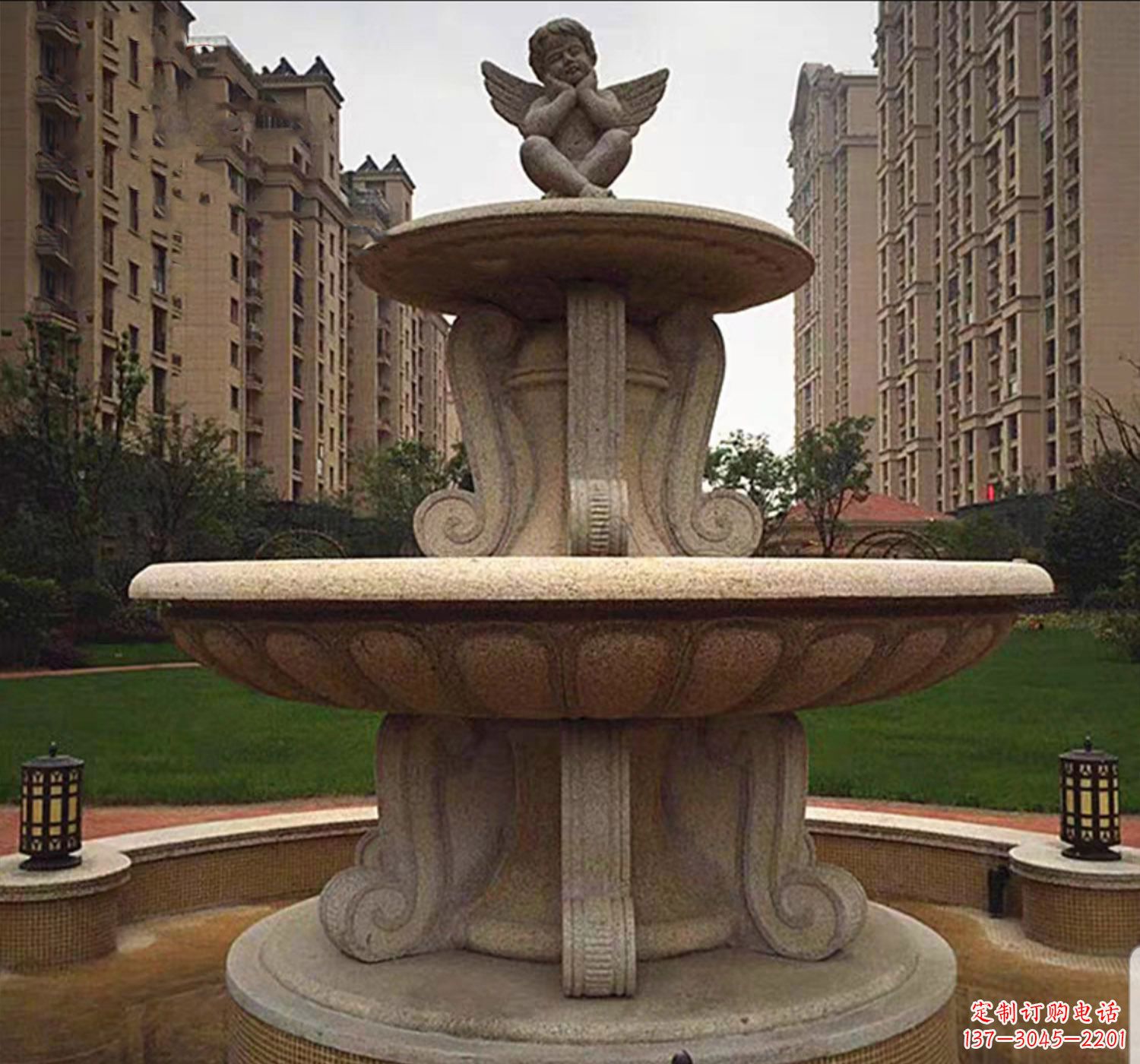 漳州石雕鱼喷泉