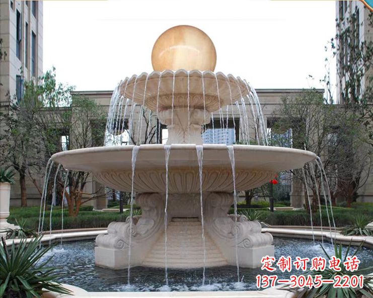 漳州石墩喷泉石雕