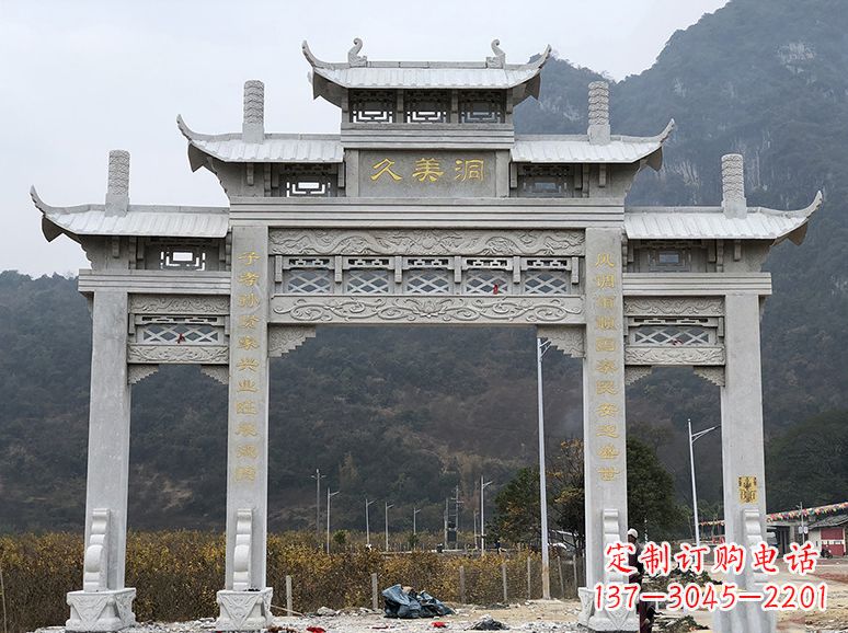 漳州石牌坊 石雕