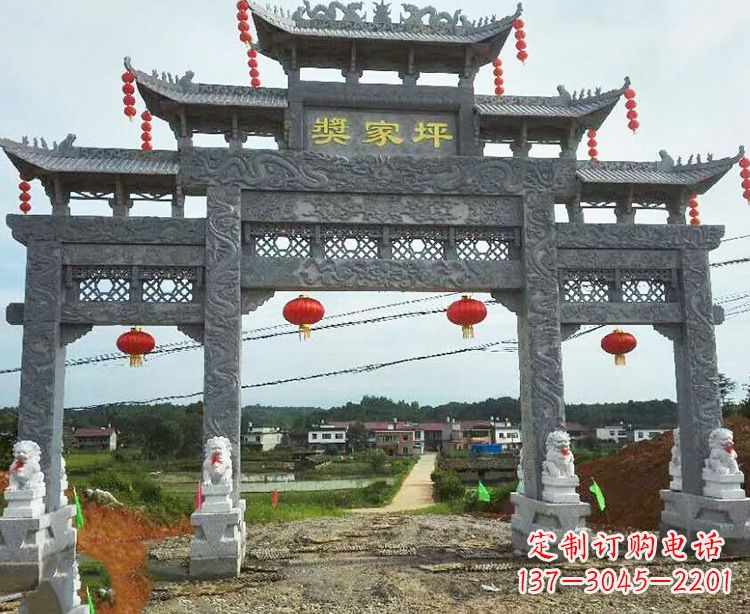 漳州石牌坊石雕