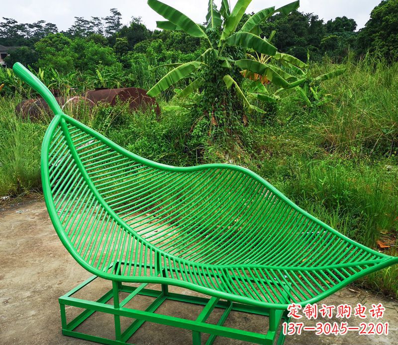 漳州树叶不锈钢景观雕塑