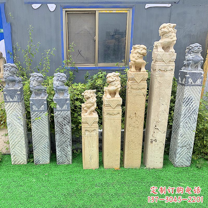 漳州拴马桩狮子