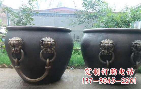 漳州水缸寺庙景观铜雕