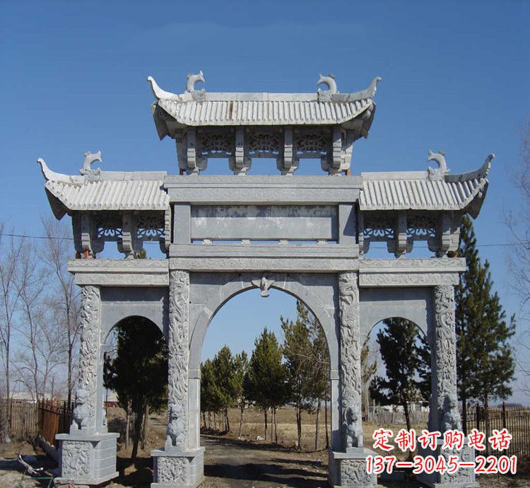 漳州寺庙石牌坊