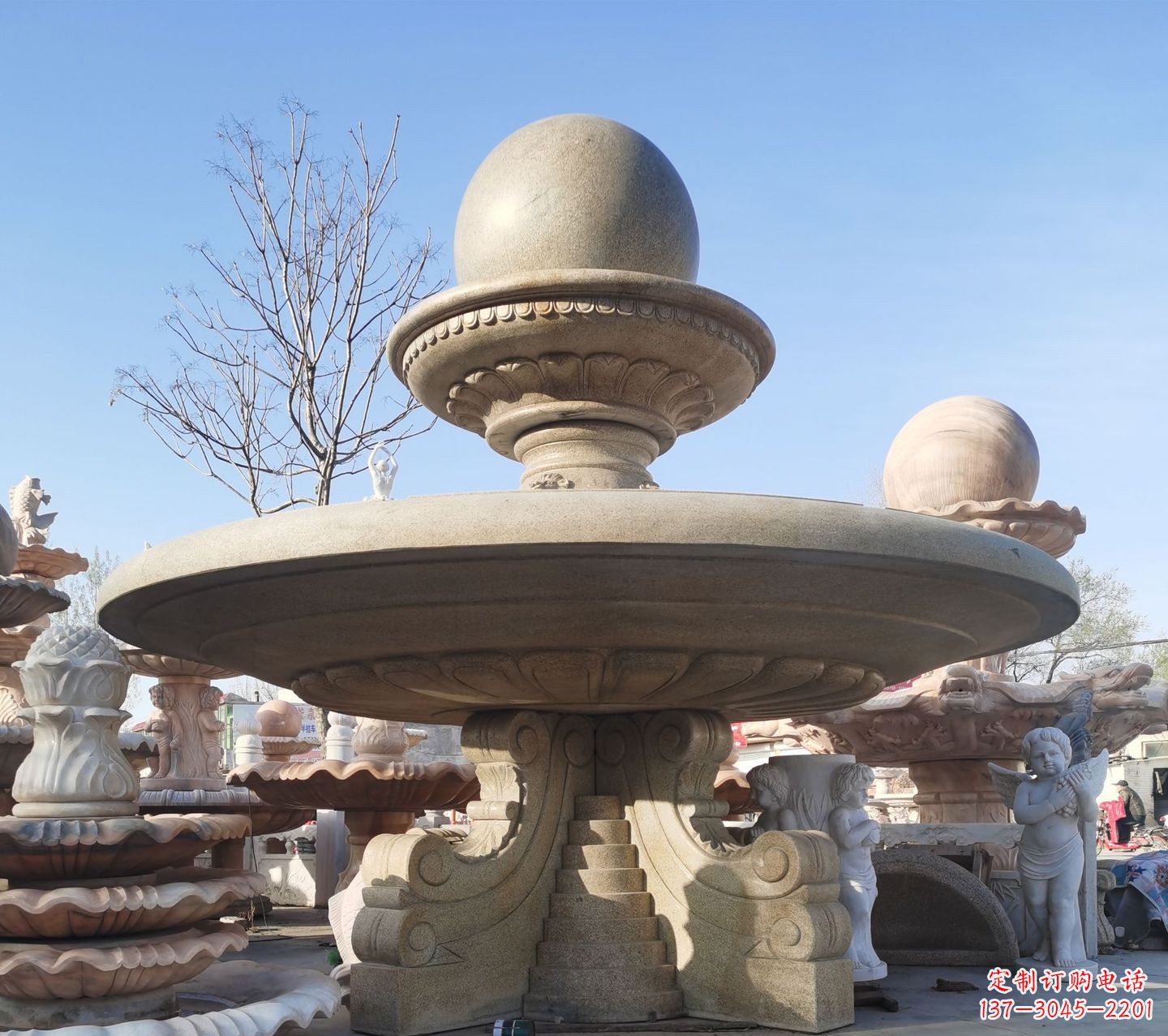 漳州松香玉大理石风水球