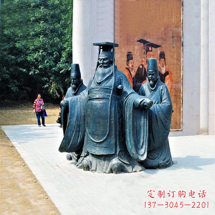 漳州隋文帝杨坚景观雕塑
