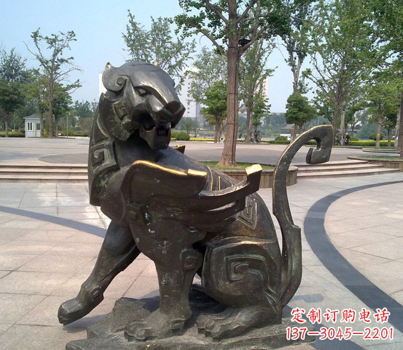 漳州铜雕抽象十二生肖