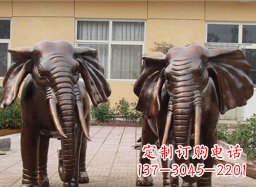 漳州铜雕大象222