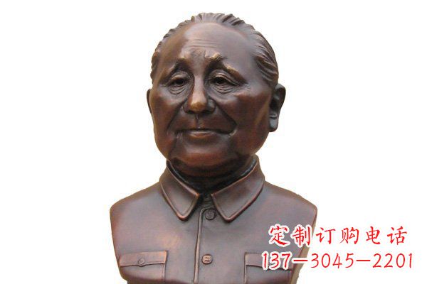 漳州铜雕邓小平头像