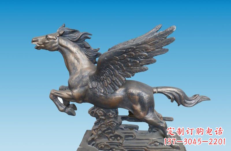漳州铜雕飞马222