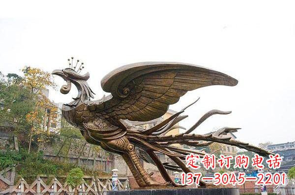 漳州铜雕凤凰