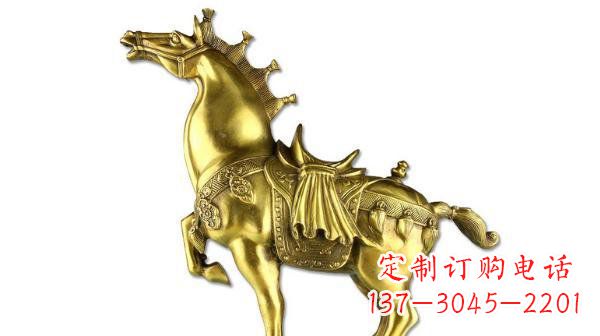 漳州铜雕马公园动物雕塑