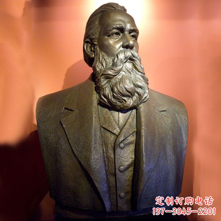 漳州铜雕马克思雕塑