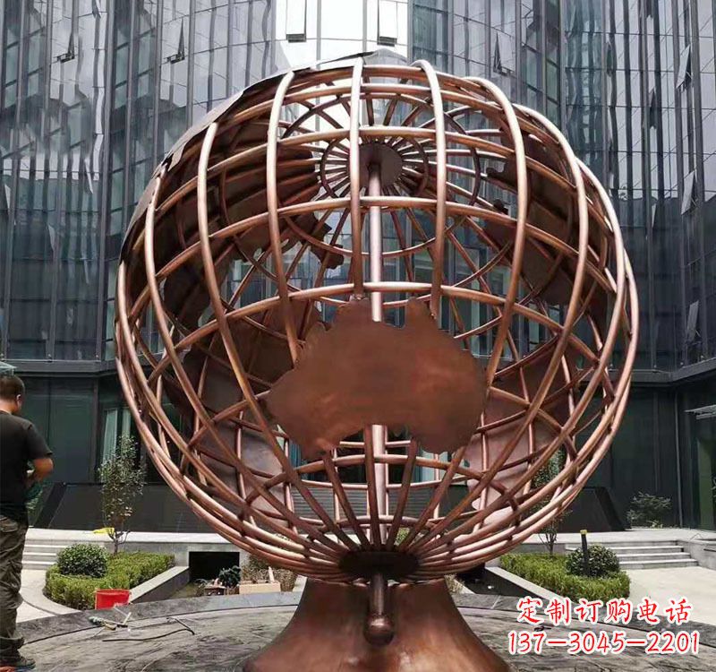 漳州铜雕企业地球仪