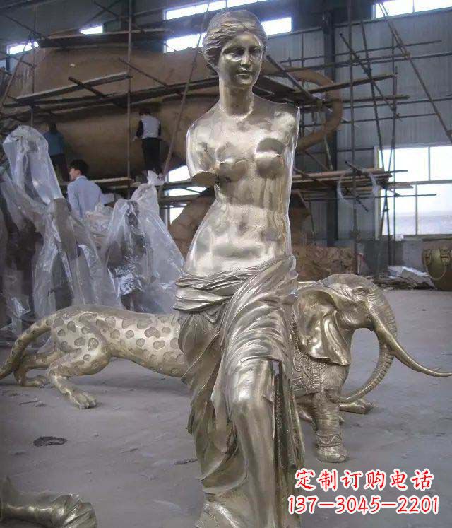 漳州维纳斯西方人物铜雕
