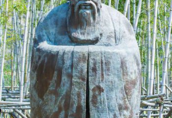 漳州青铜孔子人像雕塑，真实还原历史智慧精神
