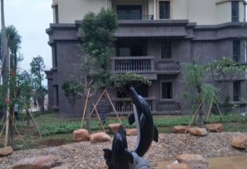 漳州中领雕塑精美海豚雕塑
