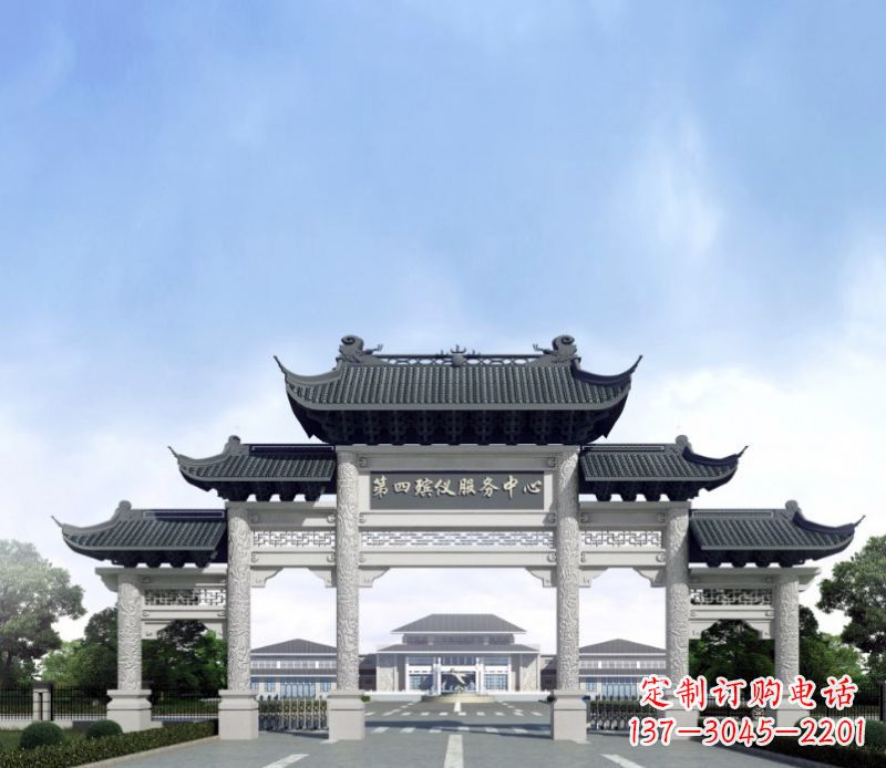 漳州五门景观石牌坊