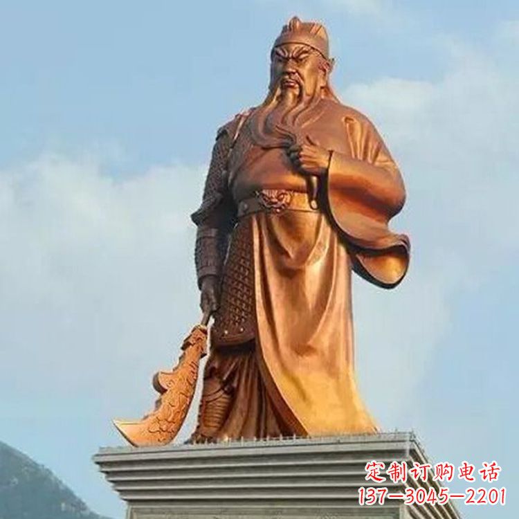 漳州武圣关公雕像