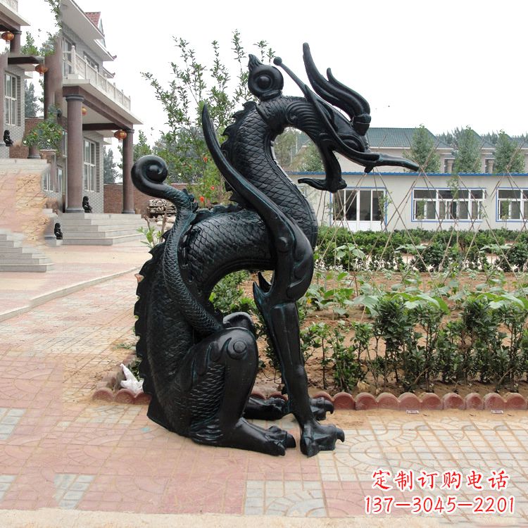 漳州西方龙动物神兽雕塑