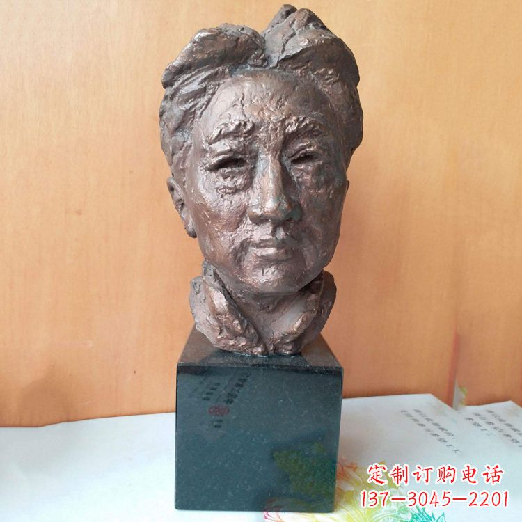 漳州现代画家徐悲鸿先生头像雕塑