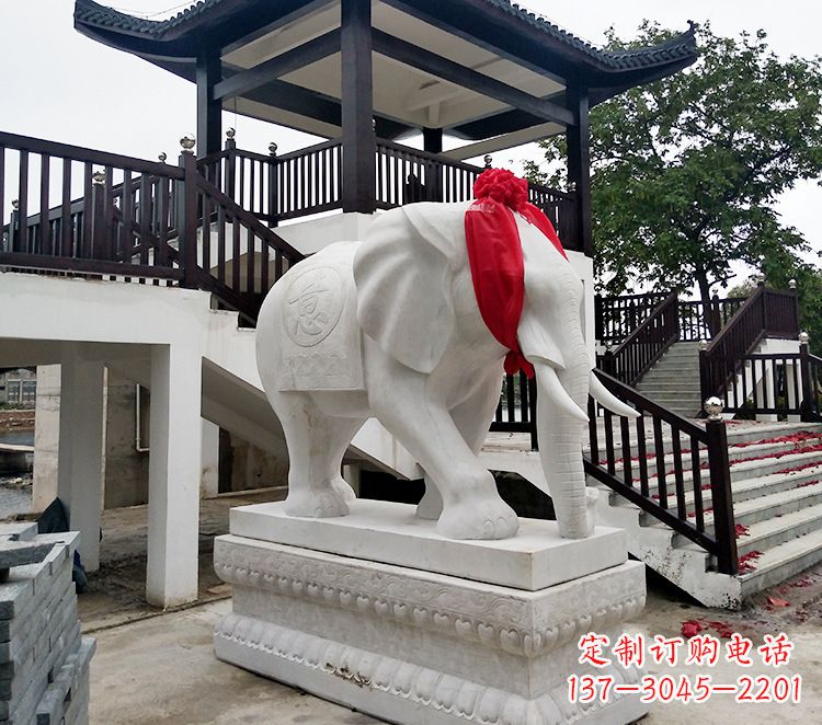 漳州小孩大象石雕