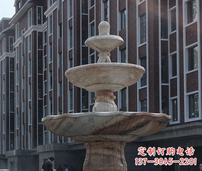 漳州小区景观大型喷泉石雕 (6)